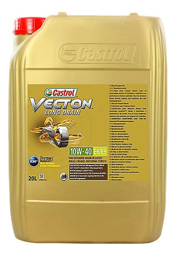 Aceite Vecton Long Drain Castrol 10w40 E6 E9 20l - Maranello