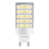 Lampara Led Bipin G9 9w Macroled 220v Pack X5