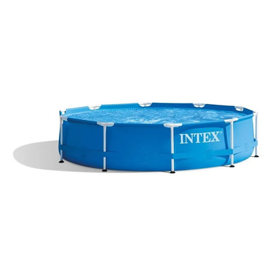 Alberca Estructural Redonda Intex 28201 305cm De Diámetro Azul | Meses sin interés