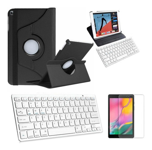 Capa/teclado/pel Para Galaxy Tab S6 Lite P615 10,4  Preto