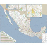 Mapa Republica Mexicana 150 X 190 Cm En Vinil 