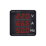 Voltimetro Amperimetro Digital  Ac/50-500v 120a 10-99,9 Hz