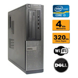 Desktop Cpu Dell Optiplex 990 I3 4gb 320gb Wi Fi