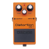 Pedal De Efeito Ds1 Boss Distorção Guitarra Teclado Laranja