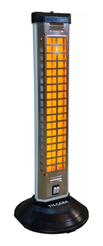 Estufa De Cuarzo Dos Velas 600/1200 W Todo Metal Avellaneda 