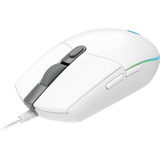 Mouse Logitech G Gamer G203 Lightsync Rgb Com Fio Wh Cor Branco