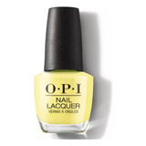 Opi Nail Lacquer Make T Rules Stay Out All Bright 15ml Color Amarillo