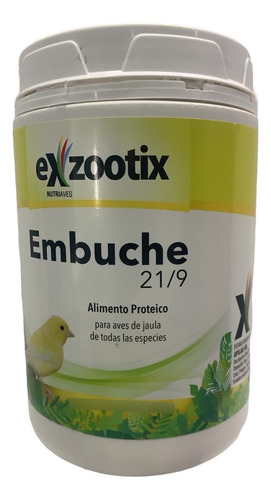 Embuche 21/9 Para Aves-pichones-canarios- Exzootix X 500 Gr