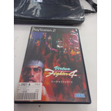 Cd Jogo Ps2 Virtua Fighter 4 / Or Sega