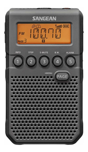 Sangean Dt-800bk Am / Fm / Noaa - Radio De Bolsillo Recarga.