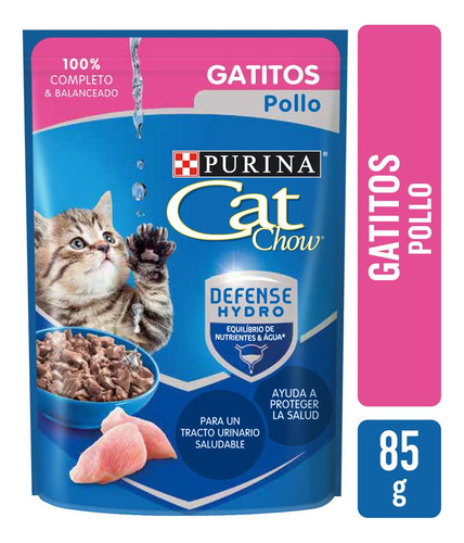 Sobres Cat Chow Gatitos X 15 Unid
