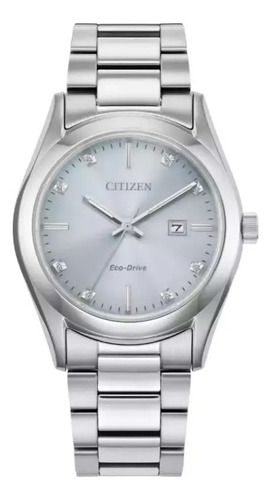 Reloj Citizen Eco Drive Sport Luxury Ew2700-54l Ts Color De La Correa Plateado