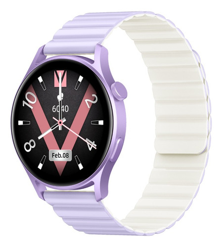 Reloj Inteligente Kieslect Lady Lora 2 Purple Amoled 