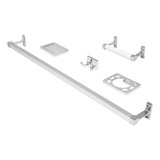 Juego De 5 Accesorios Para Baño Foset 49607 Color Metálico Plata