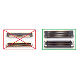 Lote X3 Conector Fpc Placa Main 44 Pines Para Samsung A04 