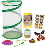 Butterfly Mini Garden Gift Gift Con Taza De Oruga En Vivo De