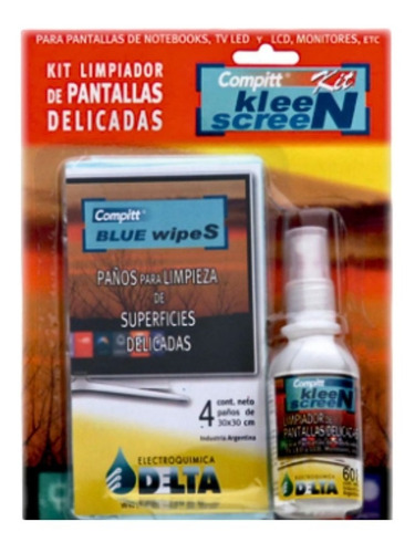 Compitt Kleen Screem Kit Limpiador De Pantallas 60cc
