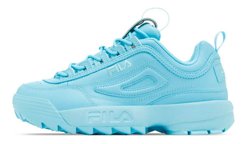 Tenis Fila Disruptor Ii Premium Azul Urban Wn 5xm01763-400