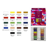 Set Gouache Obertöne Premium Quality (18 Tubos De 12ml)