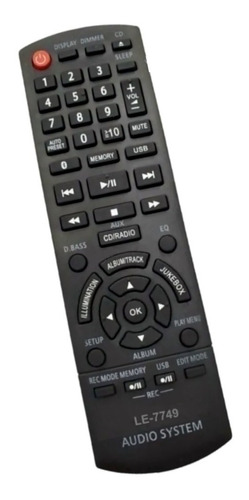 Controle P/ Som Panasonic Sa-akx14 Akx73 Akx75 N2qayb000637