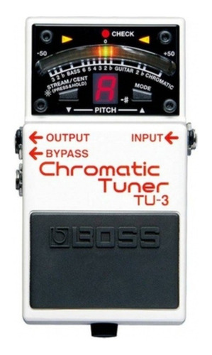 Pedal Boss Tu-3 Afinador Cromático C/ Garantia