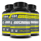 L-arginina 500mg 3 X 120 Cápsulas - Flora Nativa