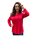 Remera Blusa T. Grandes Kim Rogers Importada Calidad Premium