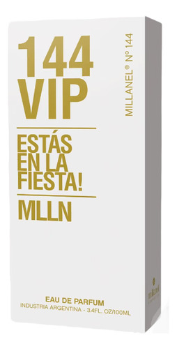 Perfume Millanel Nro: 144 Vip Femenino 212  60ml