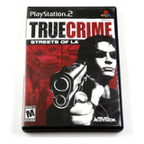 True Crimes Streets Of La Original Playstation 2 Ps2