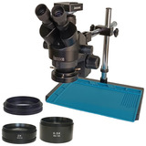 Cámara Microscopio Trinocular Simul Focal 7x-45x Led Lights