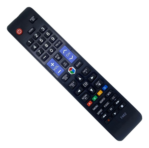 Controle Universal Compatível Tv Samsung Smart Led Lcd 7462