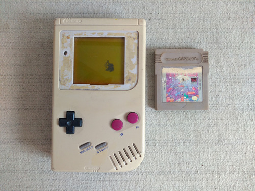 Game Boy Clasico Con Detalle + Juego Tetris