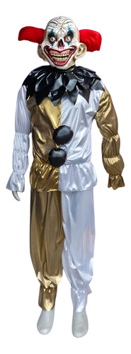 Disfraz Payaso Azazel Deepweb Genérico Adulto Halloween Cosplay