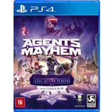 Agents Of Mayhem Day One Edition (mídia Física) - Ps4 (novo)