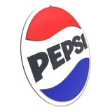 Placa Decorativa Pepsi Bebida 3d Relevo Bar Decoração P378