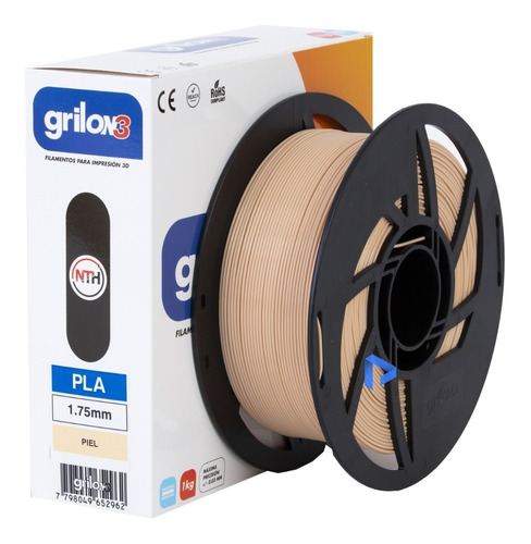 Filamento Pla Ingeo Grilon3 1.75mm 1kg Impresora 3d - Piel