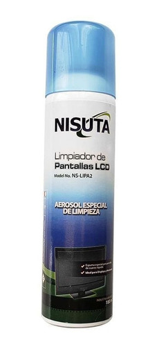 Nisuta Espuma Limpiadora Pantallas Ns-lipa2 150cc 115g
