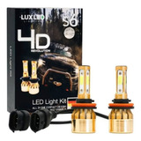 Lámpara Kit Cree Led Revolution S6 4d H11 12v 28000l 4caras