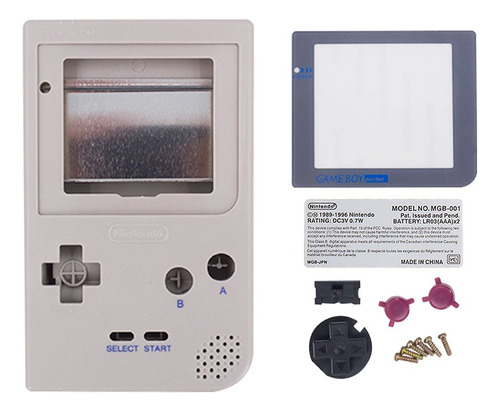 Carcasa Para Game Boy Pocket (gbp) Diseño Game Boy Classic