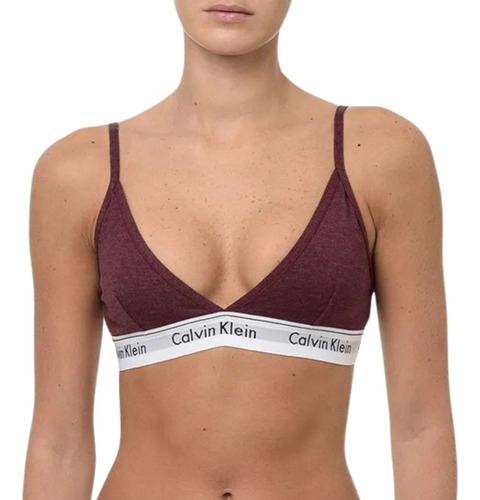 Top Calvin Klein Feminino Bordô