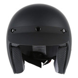 Casco Cafe Racer Para Motocicleta Vespa Royal Harley Triumph