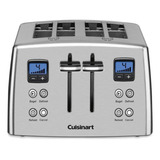 Cuisinart Torradeira Motorizada 4 Fatias Aço Inoxidável 110v