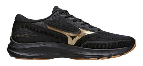 Tênis Mizuno Action 3 - Masculino - Preto-preto