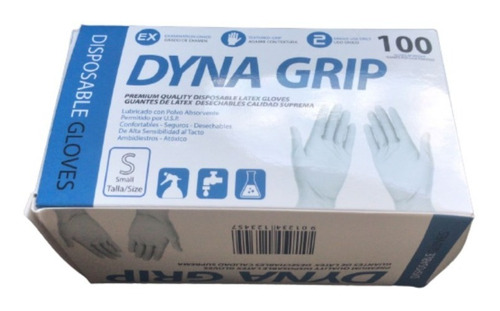 Guantes Latex Dyna Grip 1000 Piezas Mayoreo