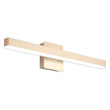 Lámpara De Baño Dorada Accesorios De Luz Led De 24 Pu...