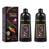 Champús Instantáneos Naturales Para Tinte De Cabello Castaño