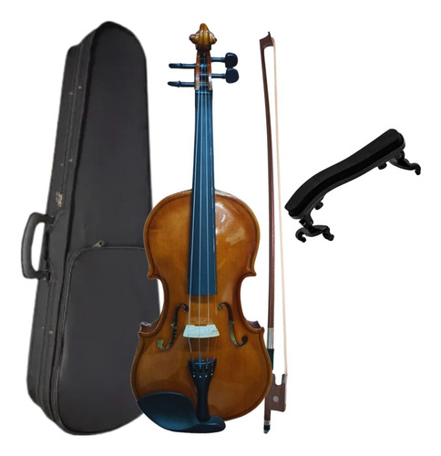 Kit Violino Infantil Dominante 1/4 Ou 1/8 + Espaleira