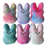 Conejito De Pascua Felpa Decoración Lindo Animal Conejo 6pcs