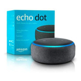 Smart Speaker Echo Dot 3rd Gen Assistente Virtual Top