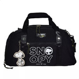 Bolsa Sacola Academia Snoopy Tiracolo Viagem Nylon Grande